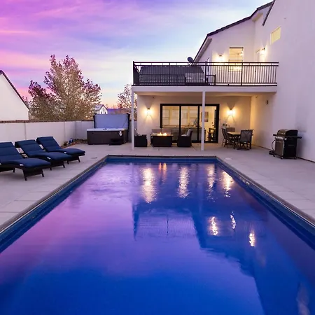 Desert Pearl At Elim Valley Resort 4299 Private Pool, Hot Tub, Spacious Living Room, And More